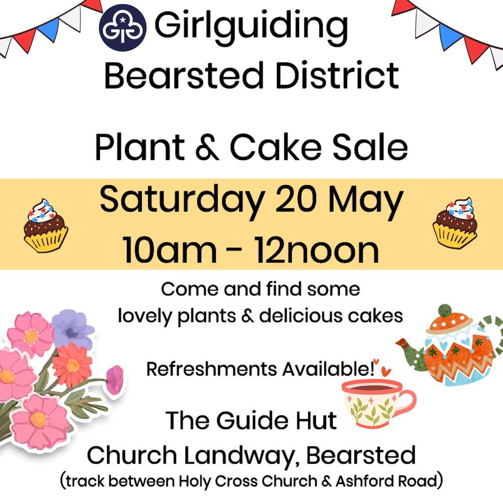 Plant and cake sale